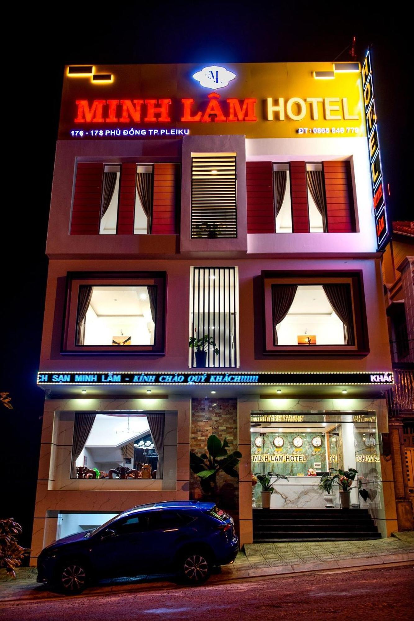 Minh Lam Hotel بلايكو المظهر الخارجي الصورة